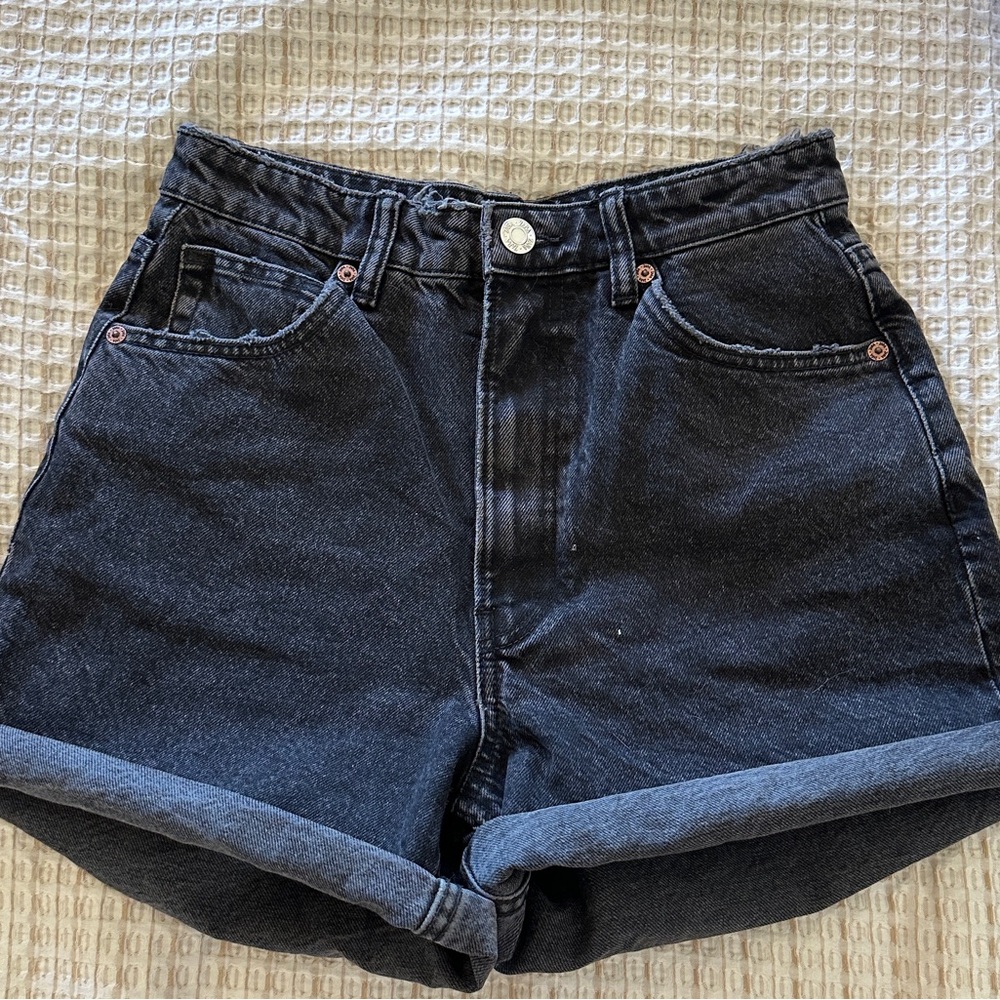BERMUDA DENIM MOM FIT